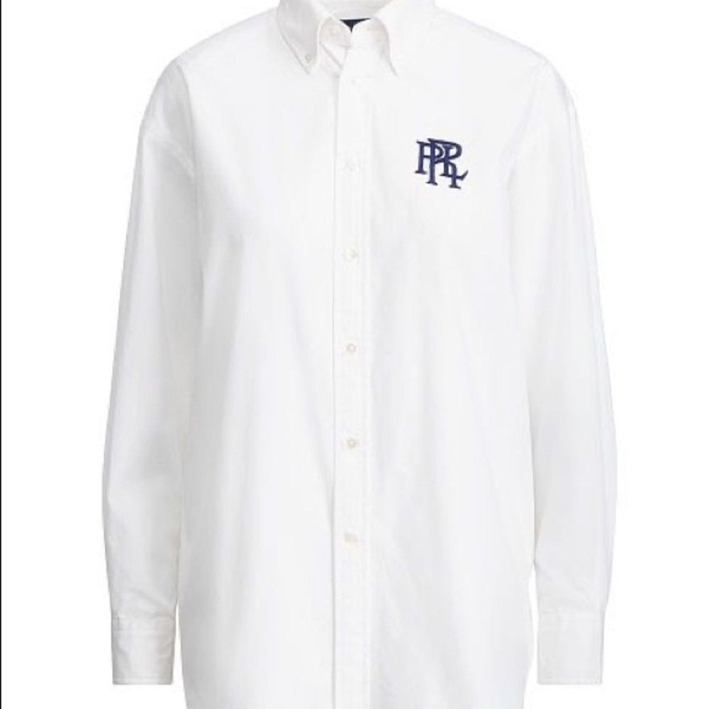 Boyfriend fit white Shirt with PRL logo